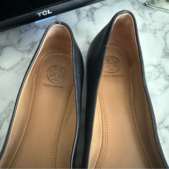 Tory Burch Caterina Ballet Flats Black Size 9 - Picture 10 of 10